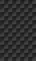 Wall Geometric Background 3D Realistic Rendering Simple Elegant Copy Space Area. Geometric 3D Wall Pattern Background.
