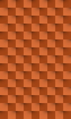 Wall Geometric Background 3D Realistic Rendering Simple Elegant Copy Space Area. Geometric 3D Wall Pattern Background.
