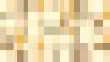 Fototapeta premium Abstract Beige and Gold Geometric Square Pattern