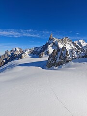 snow covered mountain