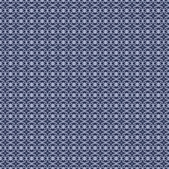 Elegant Navy Blue Geometric Seamless Pattern