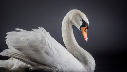 swan portrait © Niko