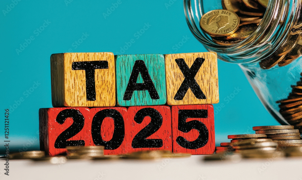 Poster understanding tax planning: navigating financial strategies for 2025 with effective budgeting and sa
