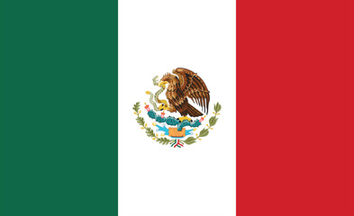 Mexico Flag, Original File Respect