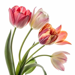 Elegant Pink Tulips Vibrant Floral Beauty for Home and Garden
