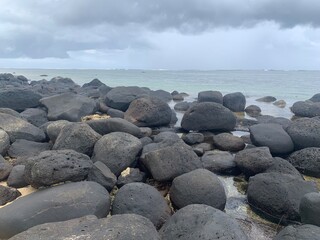 rocks on the beach