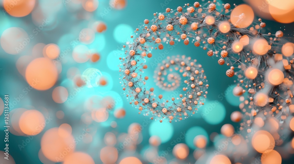 Poster an explosion of color and light, with fractal patterns radiating outward from a central point, formi