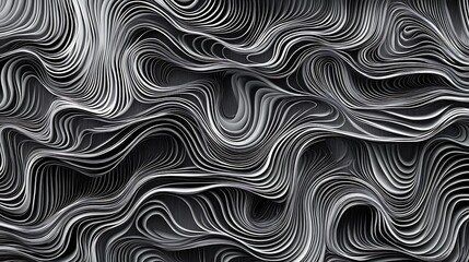Fototapeta premium Abstract lines ripple design background