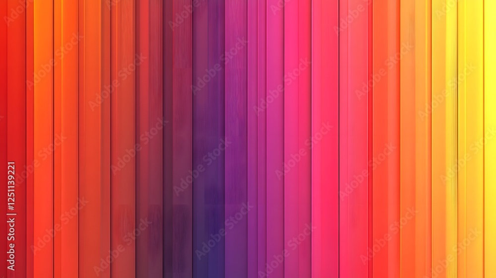 Poster stunning vibrant colorful abstract gradient stripes background with layered geometric patterns perfe