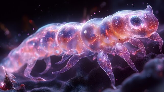 Cosmic Centipede Crawls Ocean Floor