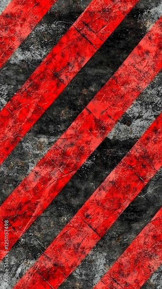 Poster this abstract grunge background features bold diagonal red stripes on a black canvas with textured a