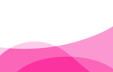 Abstract simple gradient pink background. flat pink gradation. wavy background