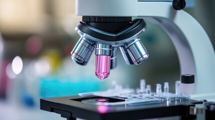 Cutting-edge bio-nanotechnology applied in medical research.