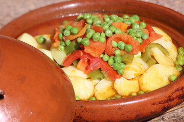 Fresh Moroccan Tajine with Vegetables