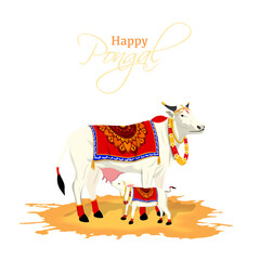 Happy pongal festival day