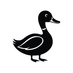 duck vector on a white background.eps