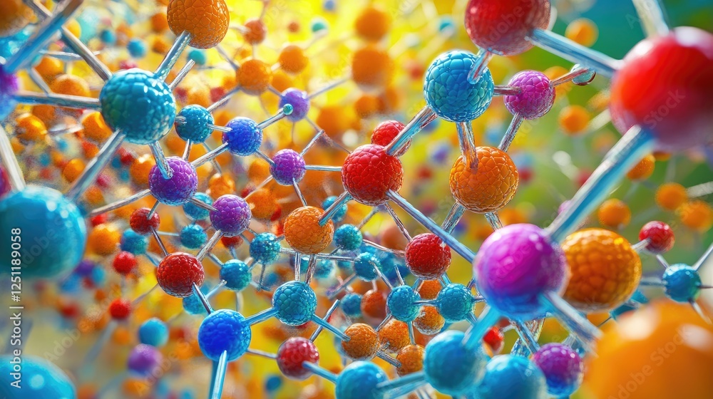 Poster self-organizing nanoparticles forming complex geometric structures.