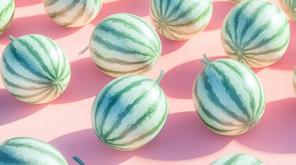 Realistic watermelon sketch for culinary applications, suitable for fruit packaging, juice labels, and organic food branding, finely detailed, engraved print illustration style