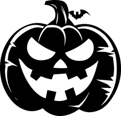 Halloween vector illustration design simple horror celebration