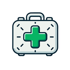 Obraz premium First Aid Kit on a transparent background 