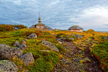 Solovki, Russia. Solovetsky Monastery. Nature of Solovetsky Islands. Travel and tourism....