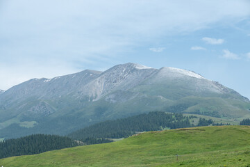 Bortala Sailimu Lake Scenic Area, Xinjiang Uygur Autonomous Region, China