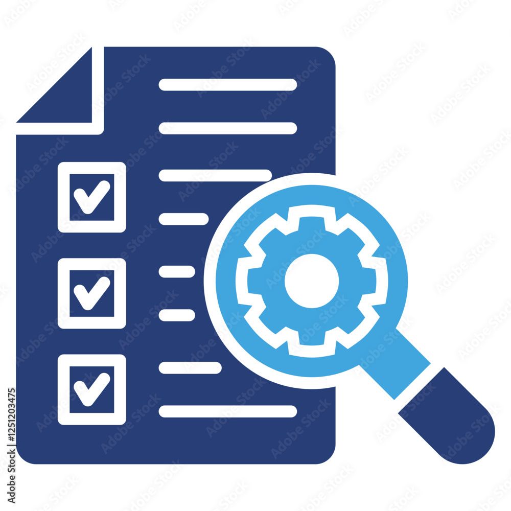 Poster evaluation icon sheet multiple style collection