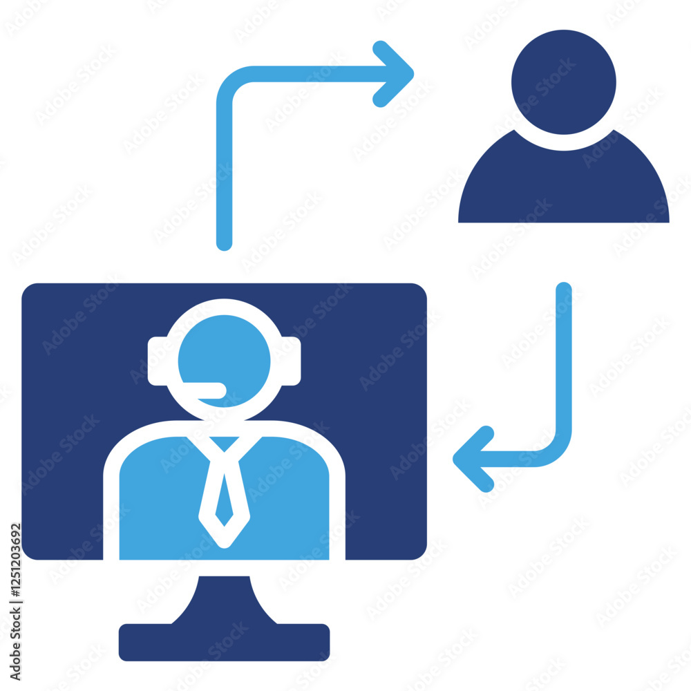 Poster Mentoring icon sheet multiple style collection