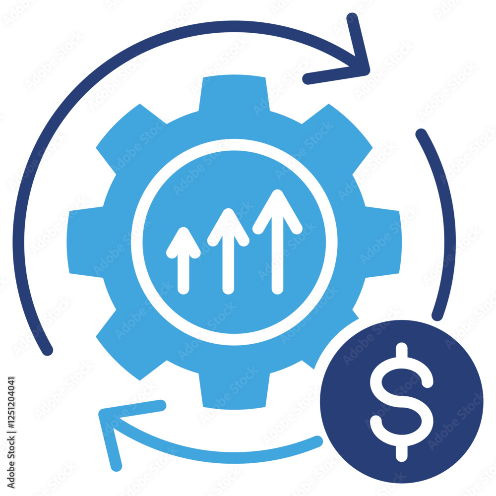 Poster process improvement icon sheet multiple style collection