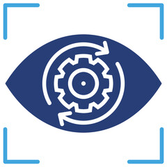 Vision icon sheet multiple style collection