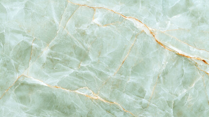Obraz premium Pale mint green marble texture with soft veins and natural patterns