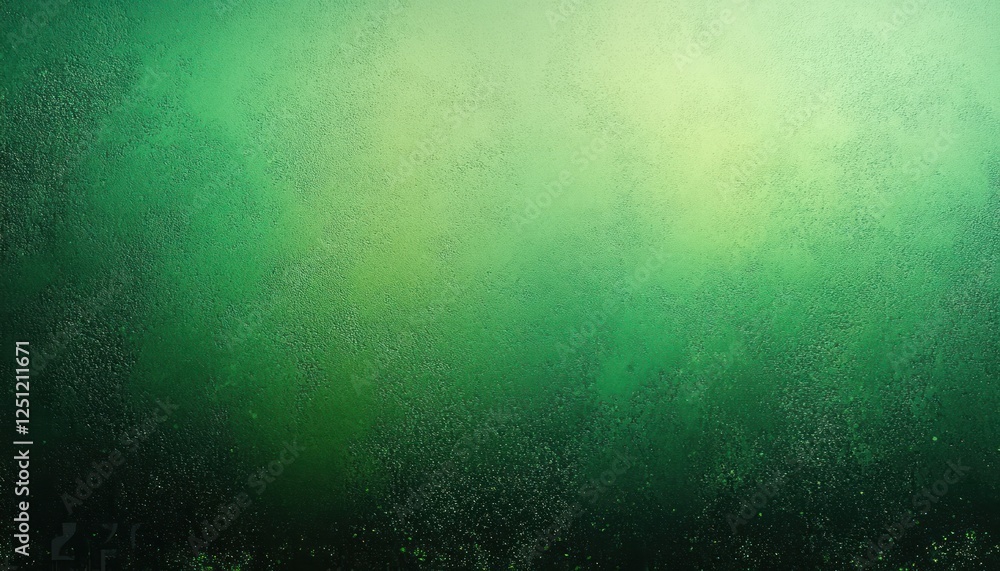 Aufkleber green gradient background with textured grain for graphic design projects