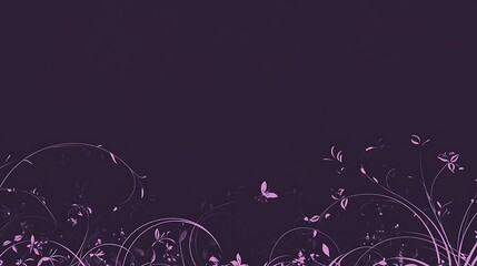Abstract floral design background