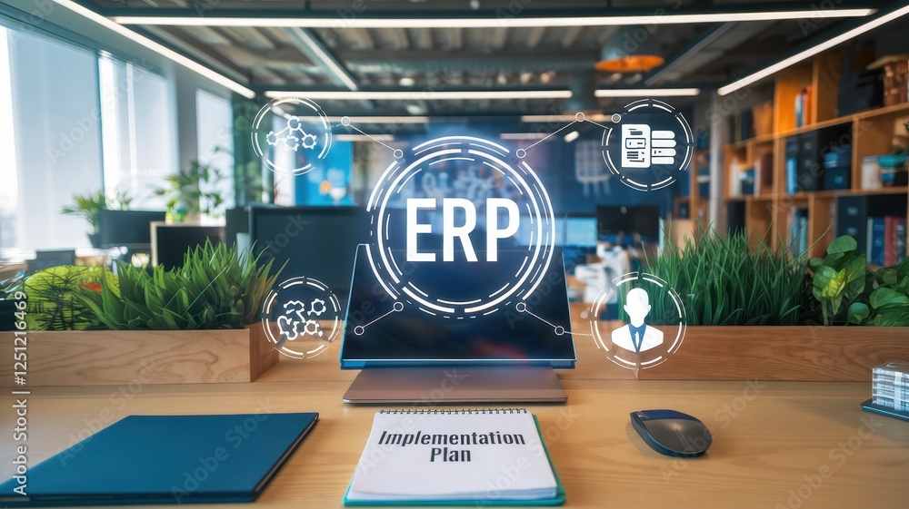 Aufkleber erp implementation plan: streamlining business processes with technology