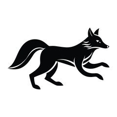 vector image of a fox