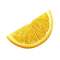 Freshly Sliced Lemon on Transparent Background for Culinary Use