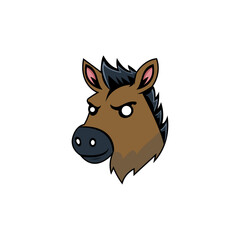 Vector graphic of horse head vector artwork illustration mascot. This vector is perfect for templates, t-shirt designs, branding, business, banners, decorations and wallpapers etc.
