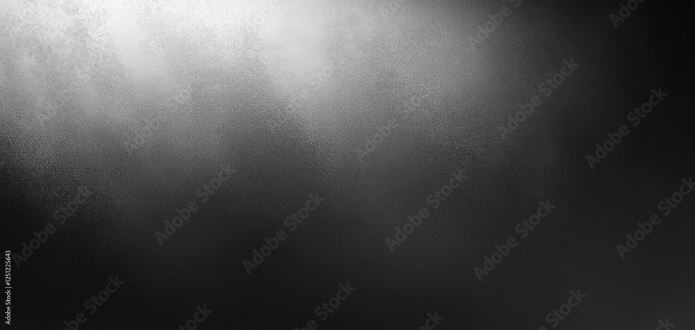 Aufkleber black gradient texture abstract background with soft shadows and high contrast lighting for minimali