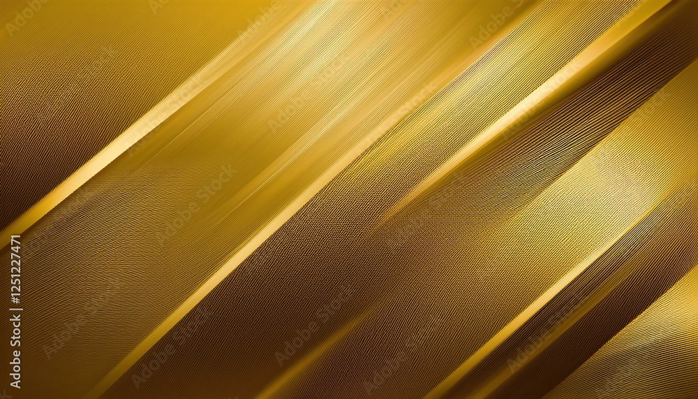 Poster abstract background with diagonal blurred lines of gold