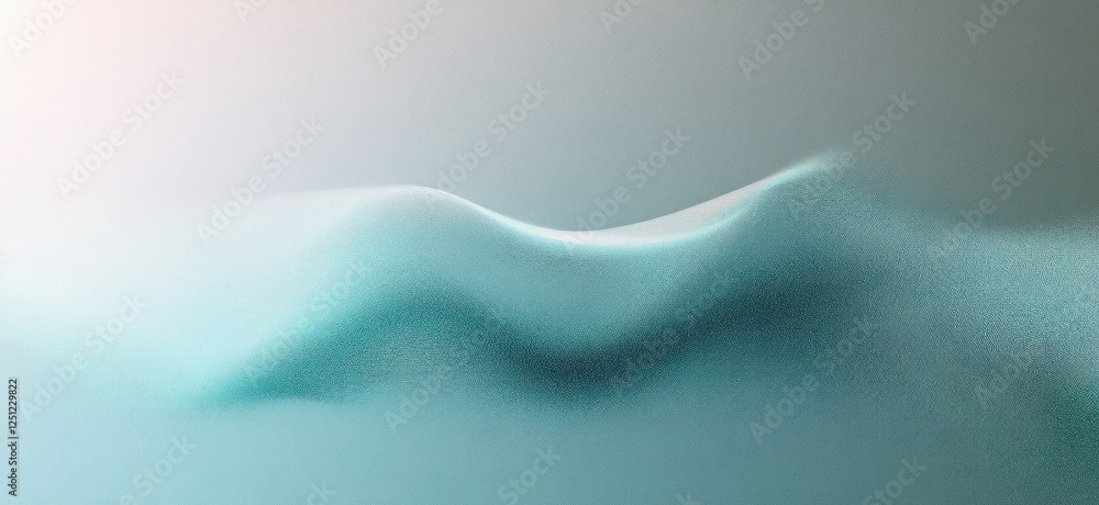 Poster silver teal gradient abstract design smooth ambient background texture modern art
