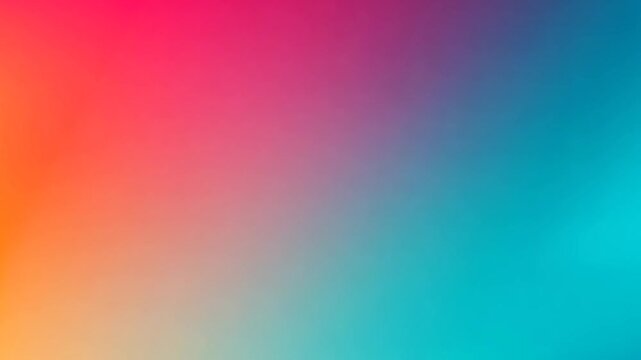 Abstract smooth colorful gradient background with noise. Abstract blurred grainy gradient banner background texture. Summer spring poster header banner video.