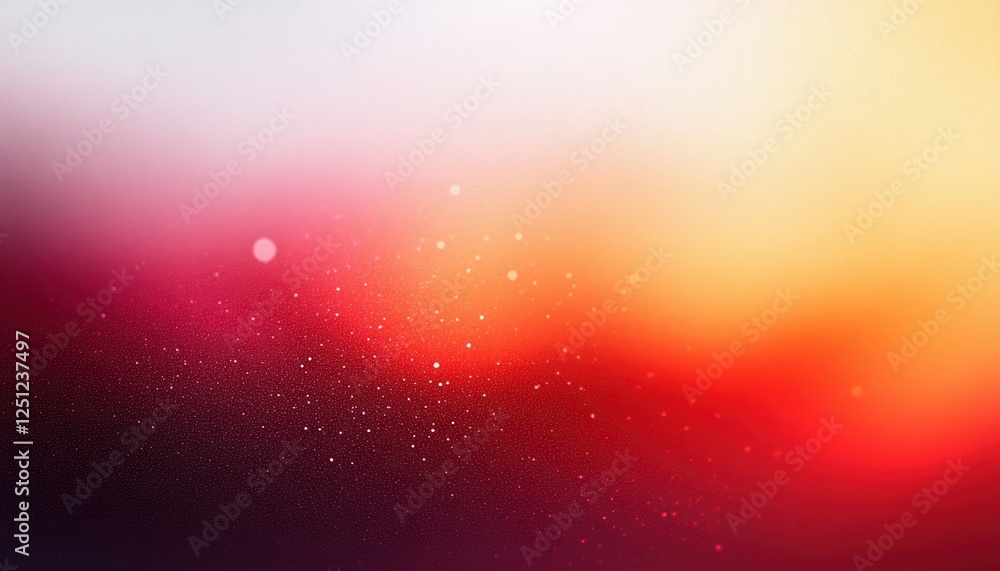 Poster abstract gradient background with smooth red orange transition vintage texture