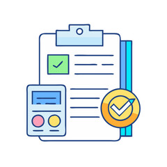 credit report icon, credit report vector illustration-simple illustration of credit report. perfect for credit report logos and icons