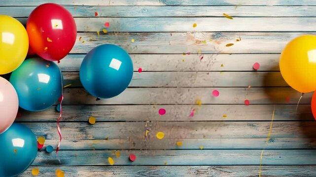 The Colorful Balloon Decoration