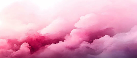 Fototapeta premium Pink cloudscape, dreamy sky, sunrise, background, design