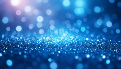 water drops on blue background