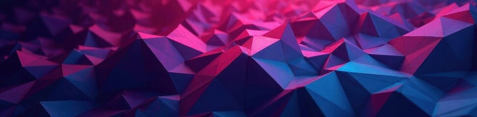 Jagged, dark polygons form chaotic, abstract pattern , grey, virtual, angular