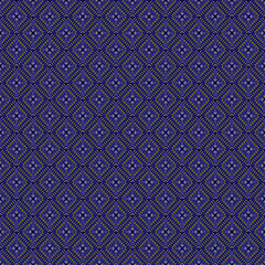 Vintage seamless pattern design by geometric 