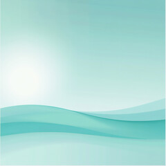 P Smooth transition from light turquoise to d