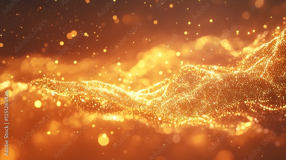Poster vibrant and dynamic image depicting the pulsating neural pathways and luminous energy flows within a